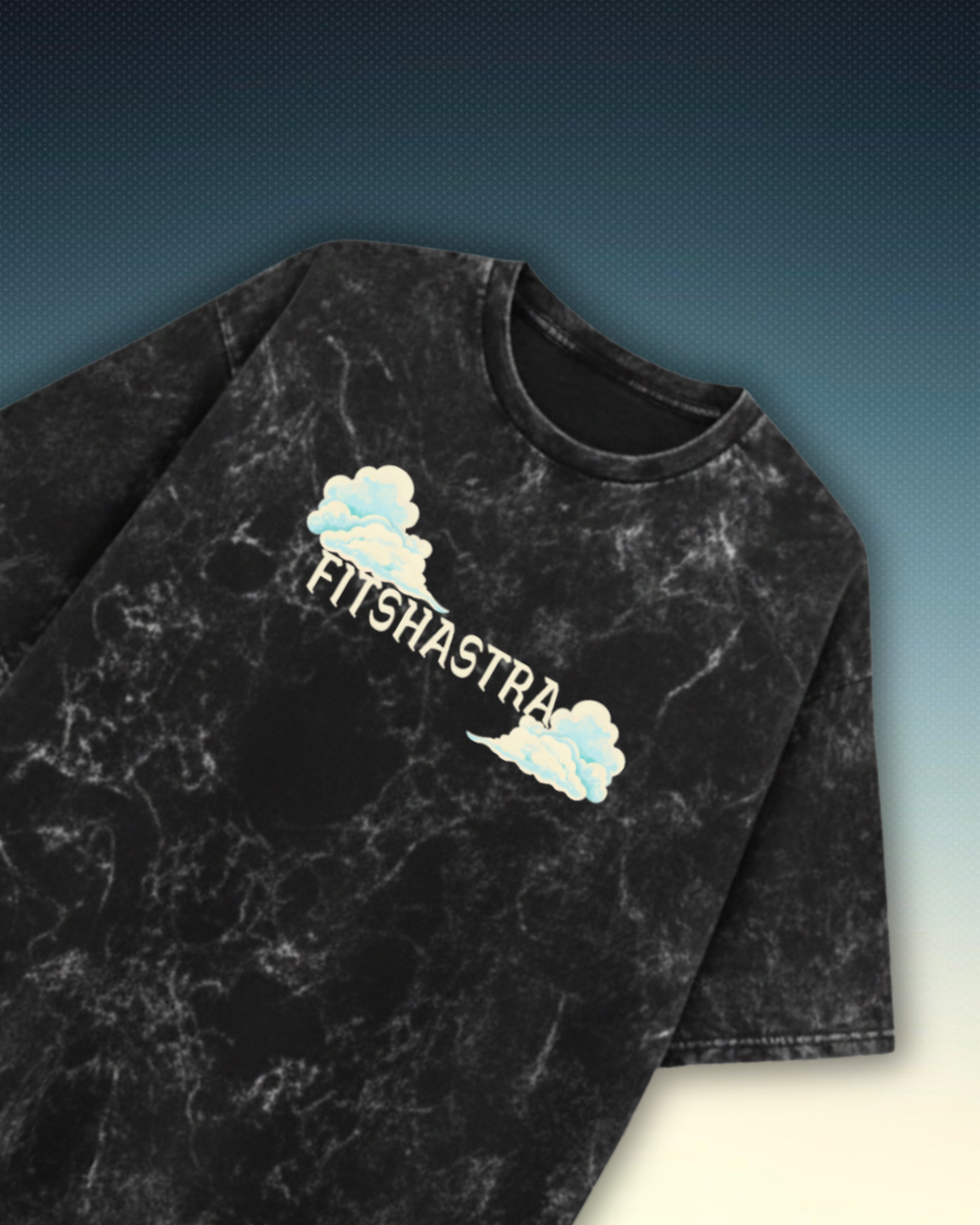 Ascend Oversized Acid Wash Tee