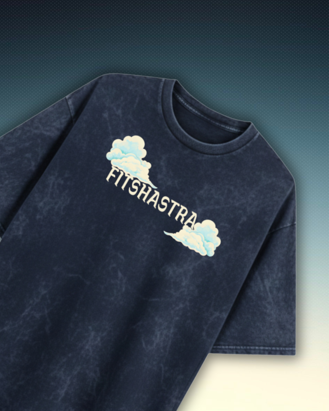 Ascend Oversized Acid Wash Tee