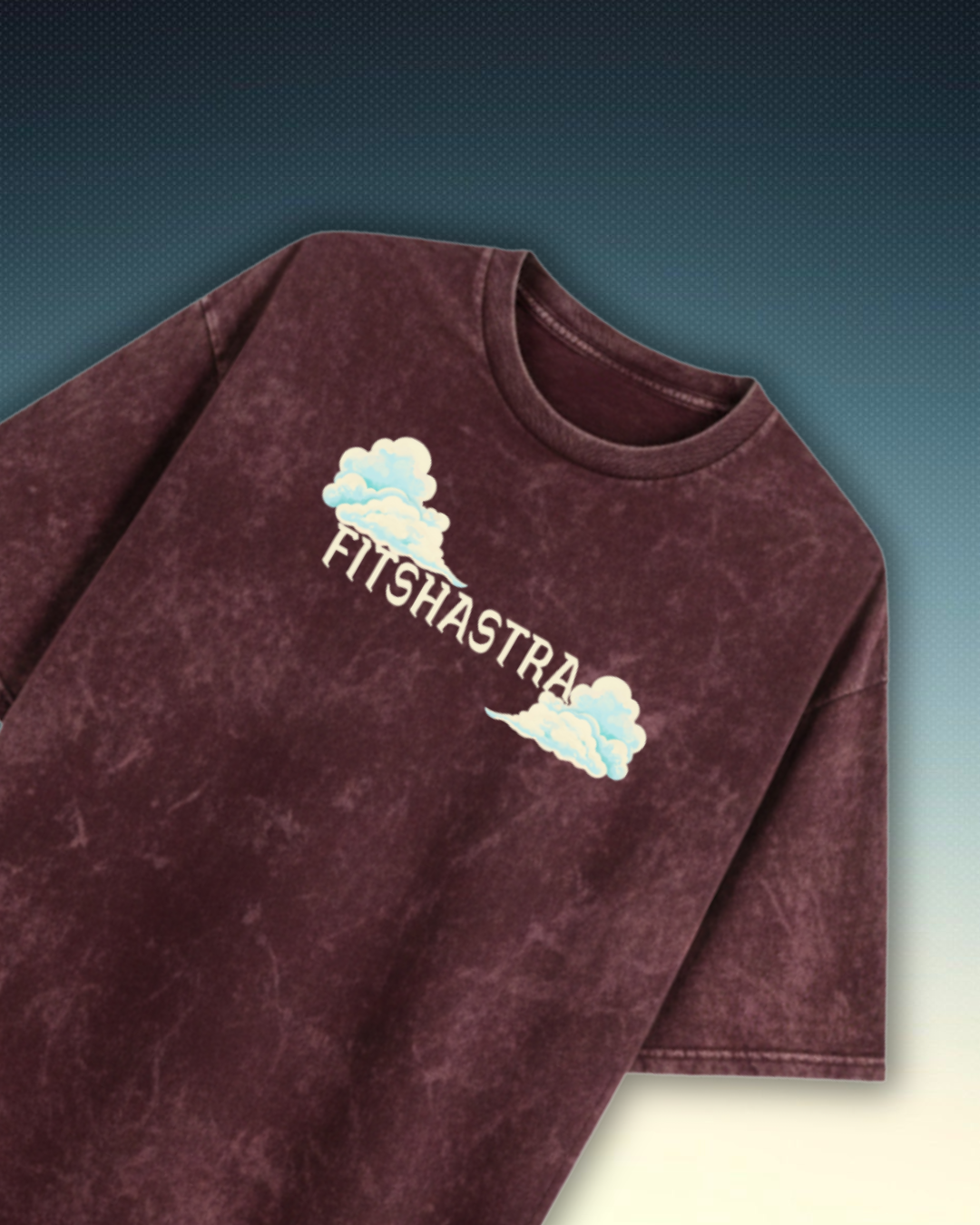 Ascend Oversized Acid Wash Tee