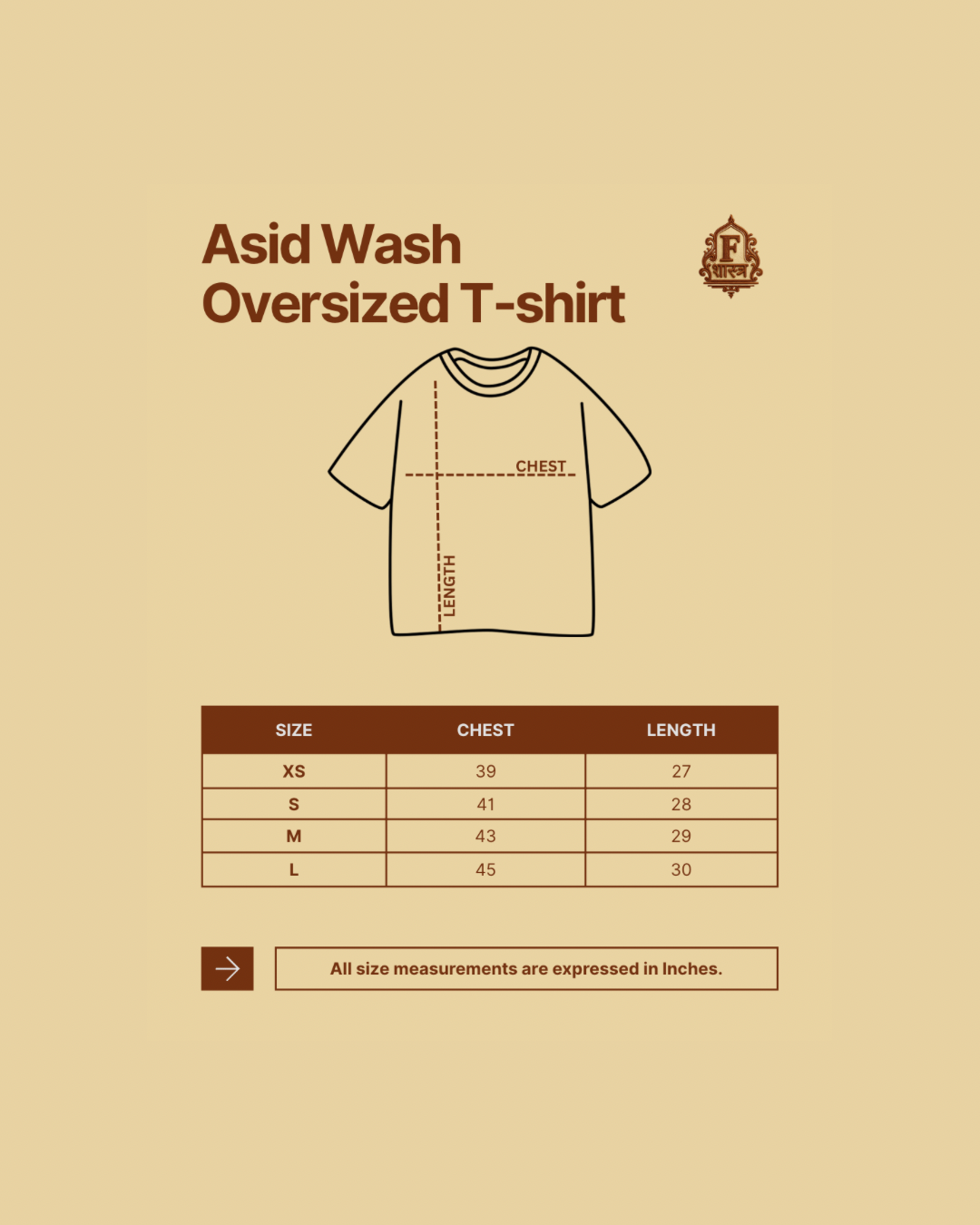 Ascend Oversized Acid Wash Tee